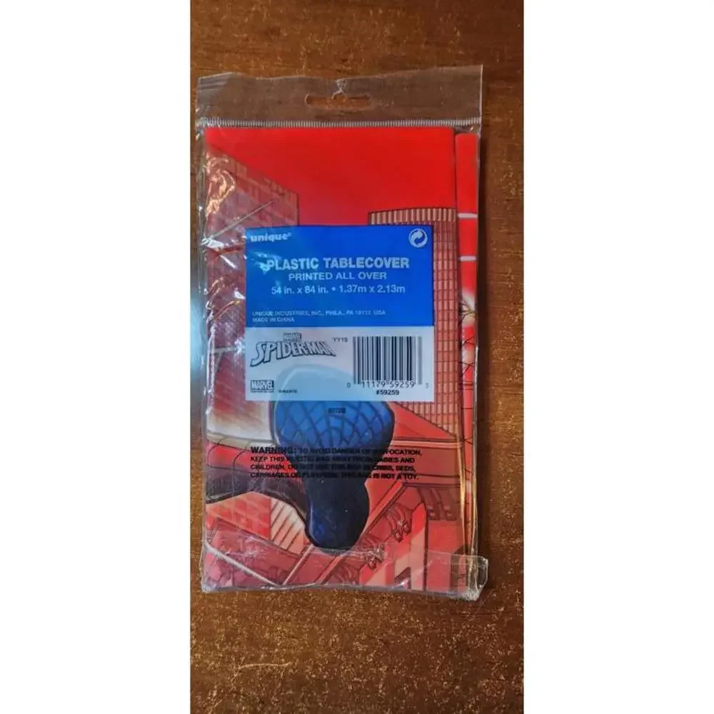 Marvel Spider-Man Themed Disposable Party Plates and Napkins Set